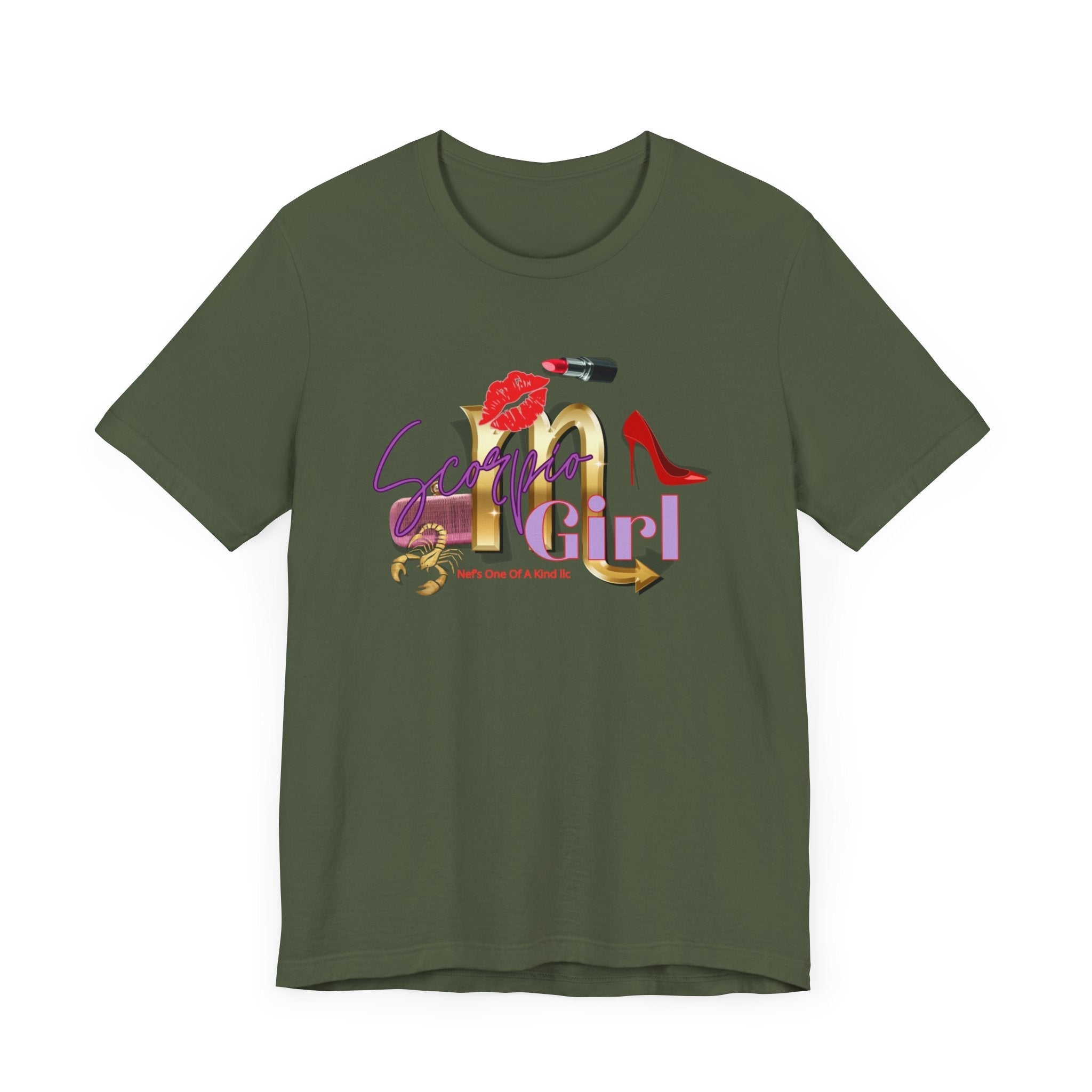 Unisex Scorpio Girl lipstick Tee